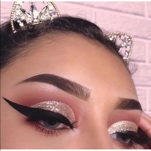 🎀 Rhinestone Silver Cat Ears 🎀